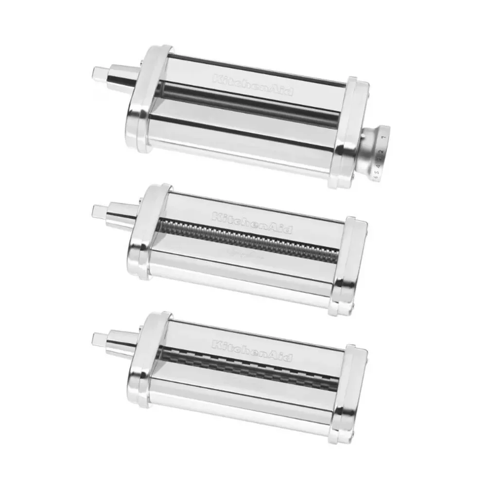 NEW KitchenAid 3-Piece Pasta Roller & Cutter Set
